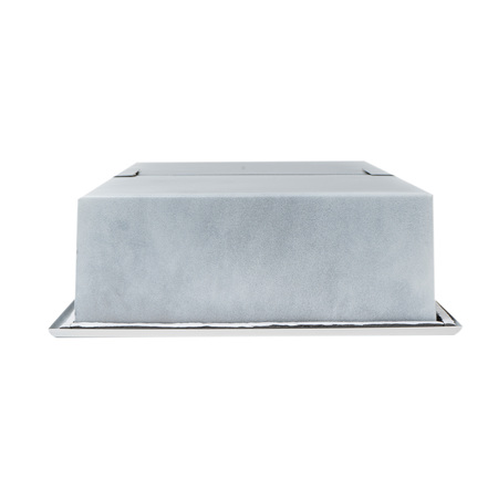 Alfi Brand 12 x 24 White Matte SS Vertical Dbl Shelf Bath Shower Niche ABNC1224-W
